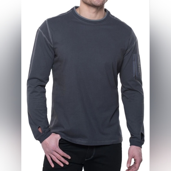 Kuhl Other - Kuhl Men's Long Sleeve Wildfibre Organic Cotton Shirt Size large